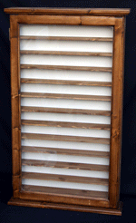 Large matchbox (antique brown finish)